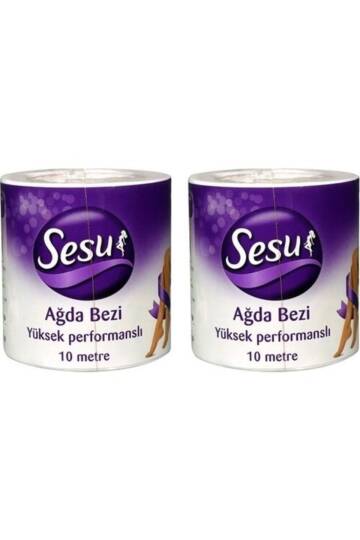 Sesu Ağda Bezi 10 m Rulo 2 Adet