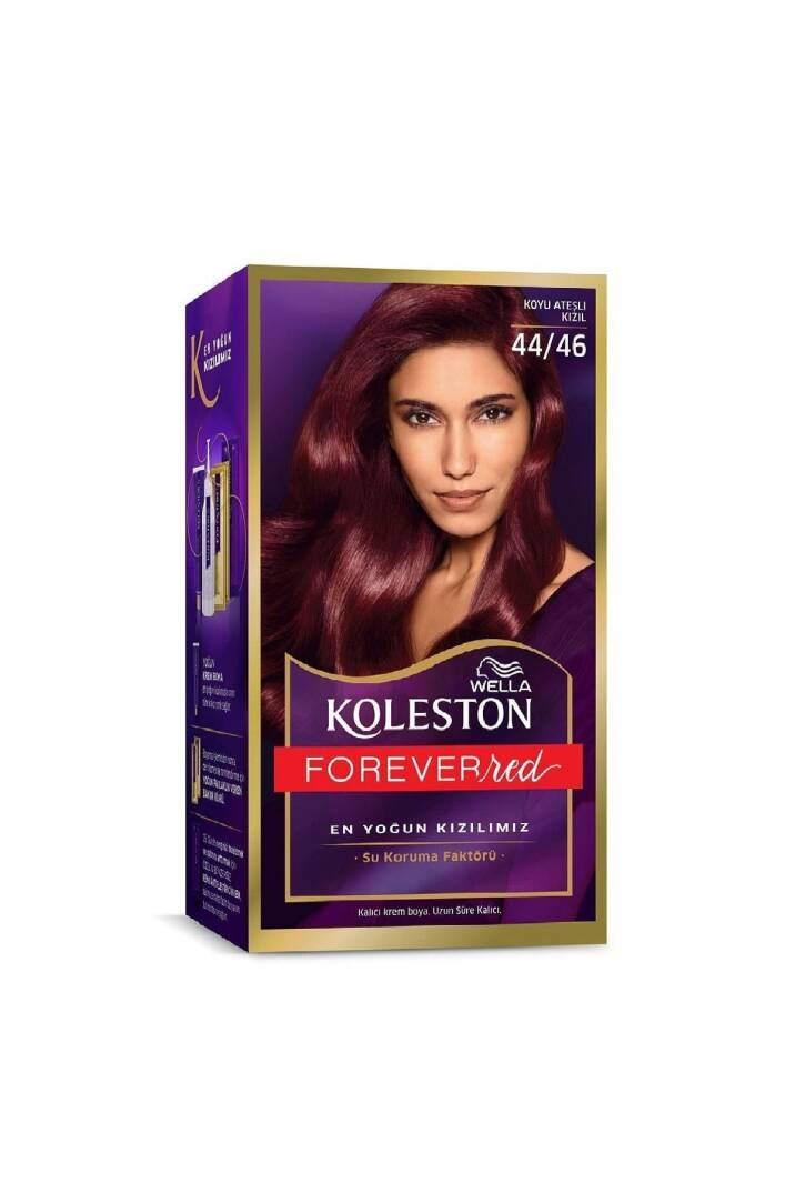 Set Krem Saç Boyası 44/46 Koyu Ateşli Kızıl - 1