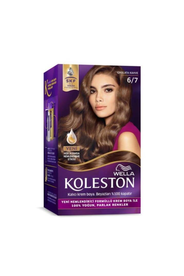 Set Saç Boyası 6/7 Çikolata Kahve - 1