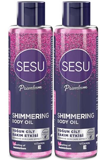 Simli Cilt Bakım Yağı 150ml (SHIMMERİNG BODY OIL) (2 Lİ SET)