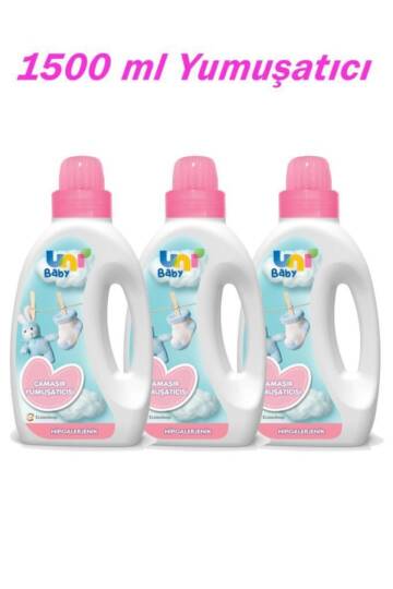 Sıvı Çamaşır Yumuşatıcı 1500 ml  3 Adet - 2