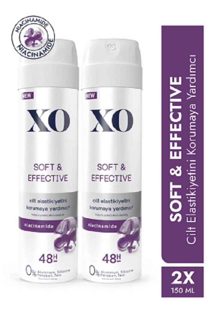 Soft&Effective Women Deo X 2 Adet - 1