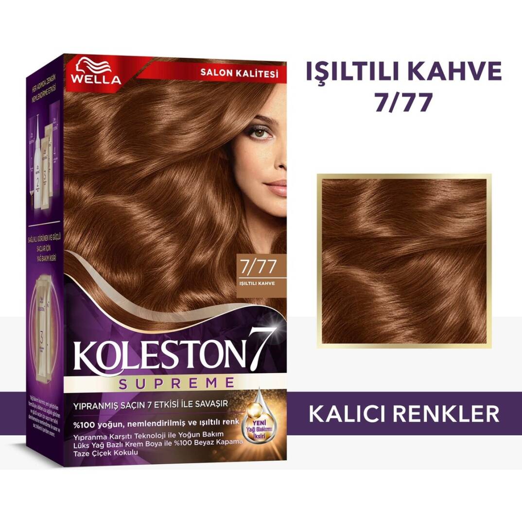 Supreme Kit 7/77 Işıltılı Kahve - 1