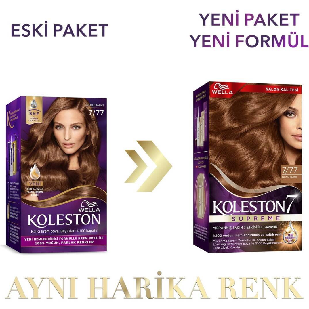 Supreme Kit 7/77 Işıltılı Kahve - 2