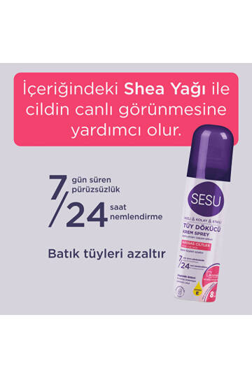 - Tüy Dökücü Köpük - Hassas Cilt - 150 ml - 5