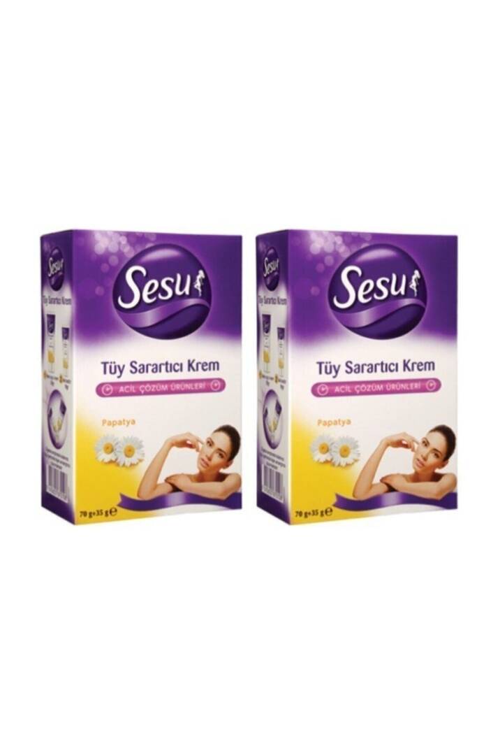Tüy Sarartıcı Krem 18 Gr + 35 Gr X 2 Adet - 1