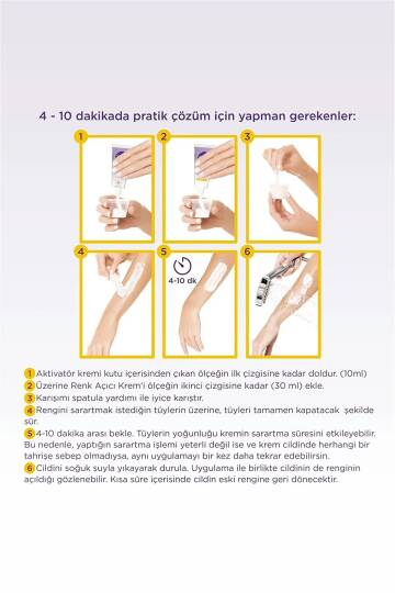 Tüy Sarartıcı Krem 18 gr + 35 gr X 3 Adet - 5