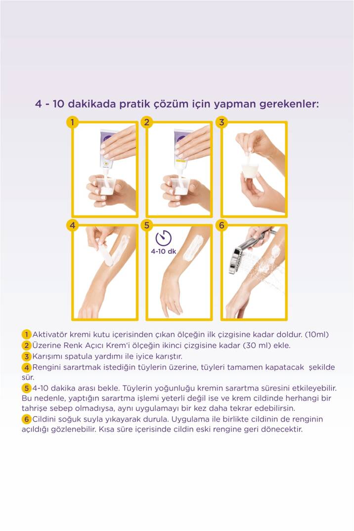Tüy Sarartıcı Krem 35 18 gr UMUT878989698--Saklı Güzellik-- - 5
