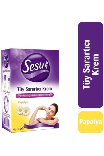 Tüy Sarartıcı Krem 35 g + 18 g