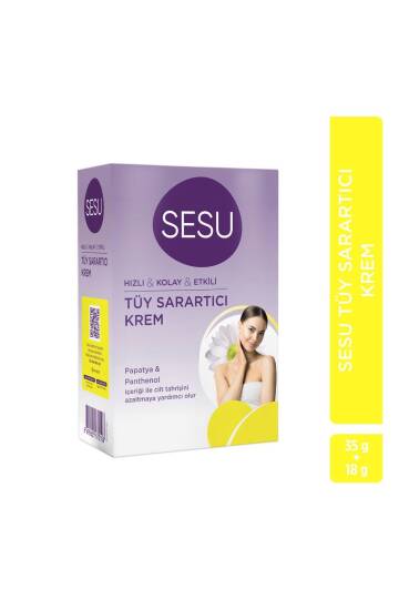 Tüy Sarartıcı Krem 35 Gr +18 Gr