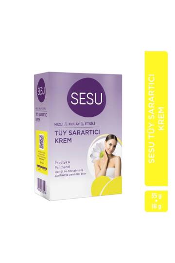 Tüy Sarartıcı Krem 35 Gr +18 Gr