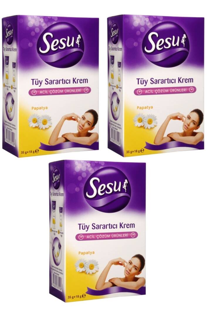 Tüy Sarartıcı Krem 35 ml X3 Adet - 1
