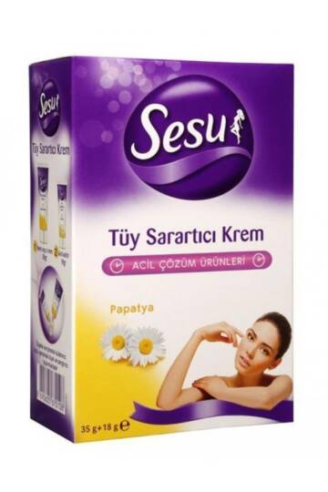 Tüy Sarartıcı Krem 35gr + 18 Gr 2 Adet