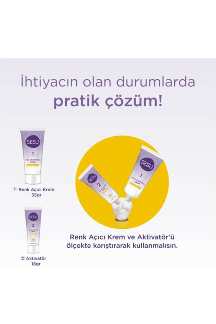 TÜY SARARTICI KREM 35GR + 18GR - 4