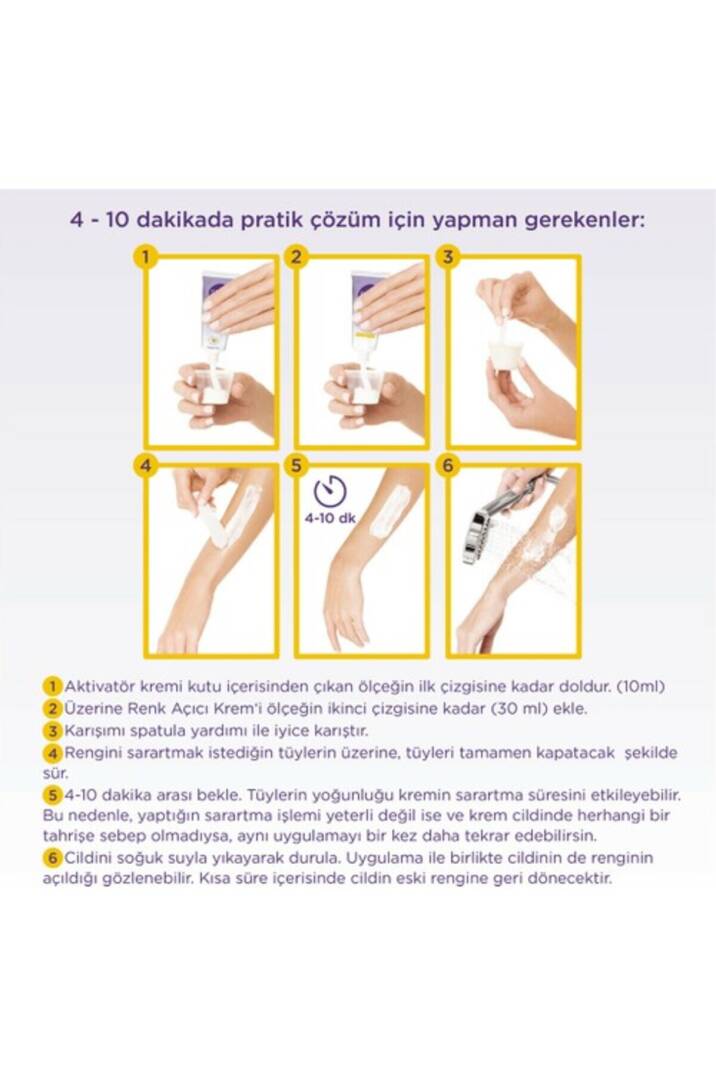 TÜY SARARTICI KREM 35GR + 18GR - 5