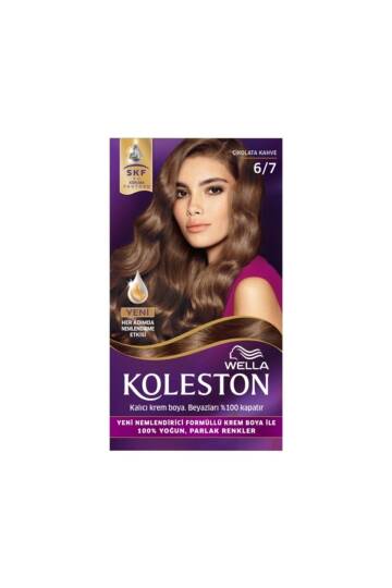 Wella 6/7 Kit Boya Çikolata Kahve Saç Boyası