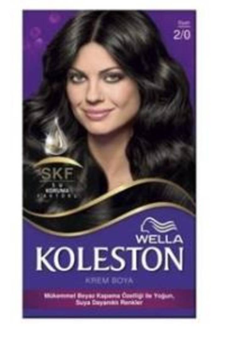 Wella Kit 2 0 Siyah Saç Boyası - 1