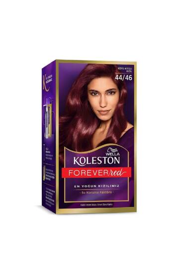 Wella Kit 44.46 Koyu Ateşli Kızıl Saç Boyası - 2