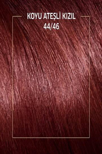 Wella Kit 44.46 Koyu Ateşli Kızıl Saç Boyası - 3