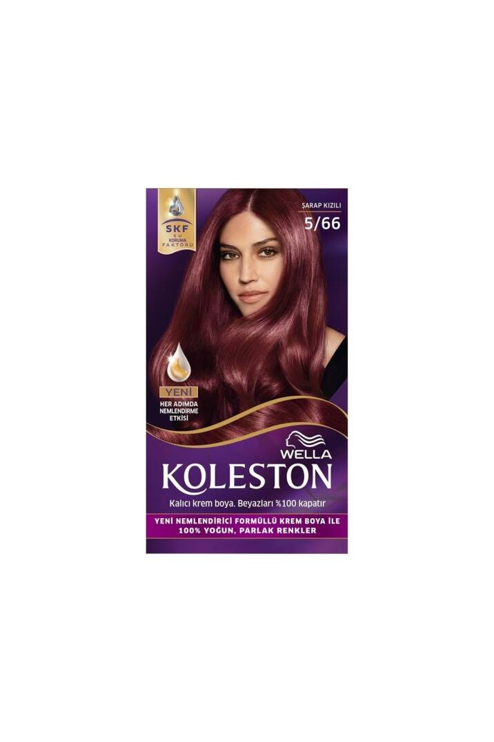 Wella Saç Boyası 5/66 Şarap Kızılı - 1