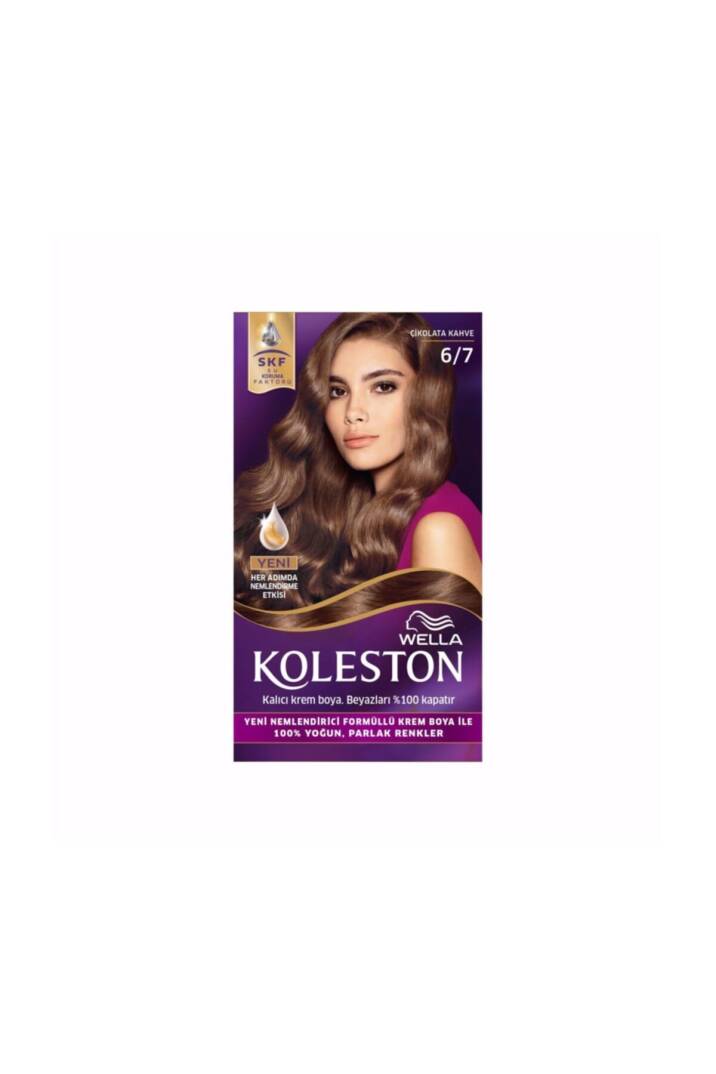 Wella Saç Boyası Seti 6/7 Çikolata Kahve 4056800813056 - 1