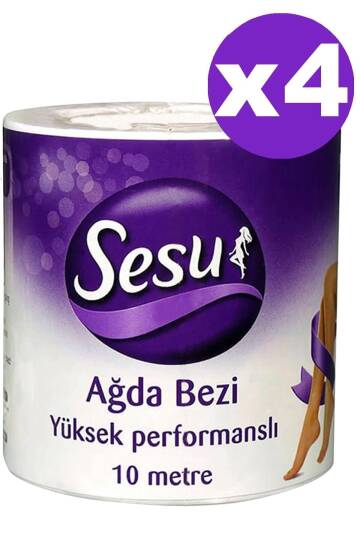 Yüksek Performanslı Ağda Bezi 10 Metrex4 Adet - 2