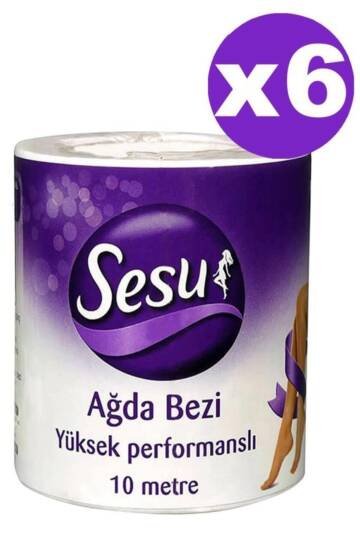 Yüksek Performanslı Ağda Bezi 10 Metrex6 Adet - 2